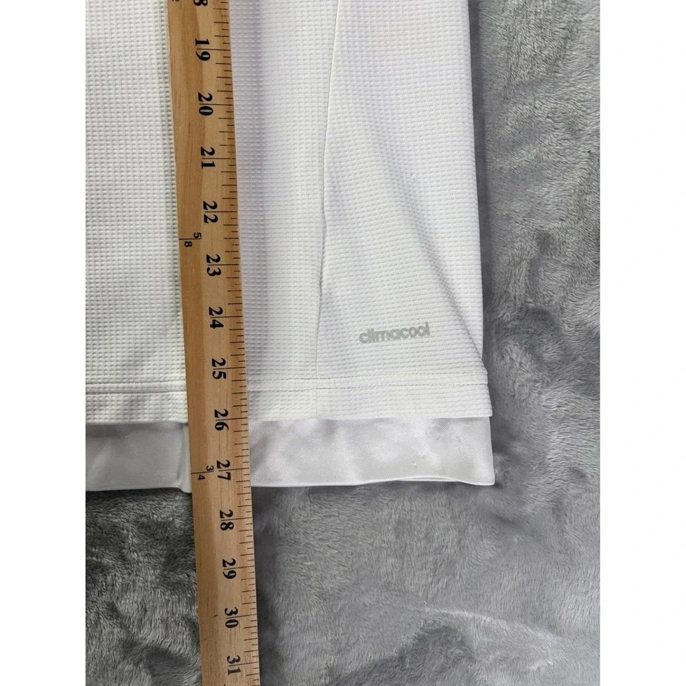adidas Fly Emirates Jersey White with Black Details Short Sleeve Climacool